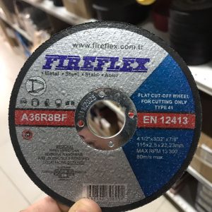 Fireflex 115X2,5 Metal Kesici Taş - 10 Adet