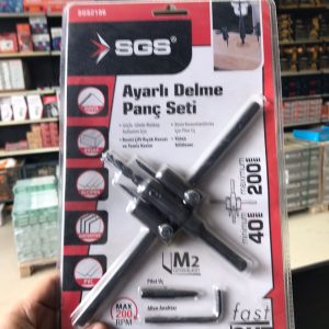 SGS Ayarlı Delme Panç Seti SGS2186